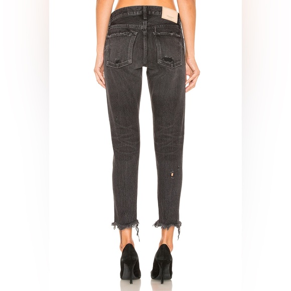 MOUSSY Vintage \ Kelley Tapered Jeans - Black - Picture 4 of 9